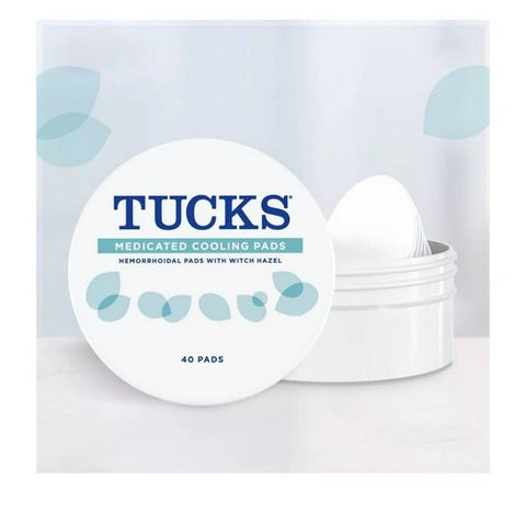 Tucks, Medicated Cooling Hemorrhoidal Pads, Count of 1