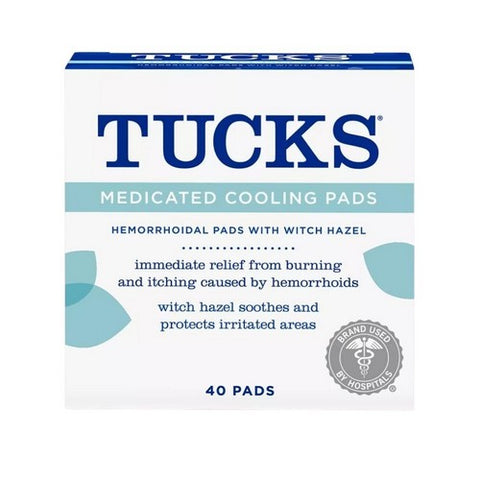 Tucks, Medicated Cooling Hemorrhoidal Pads, Count of 1