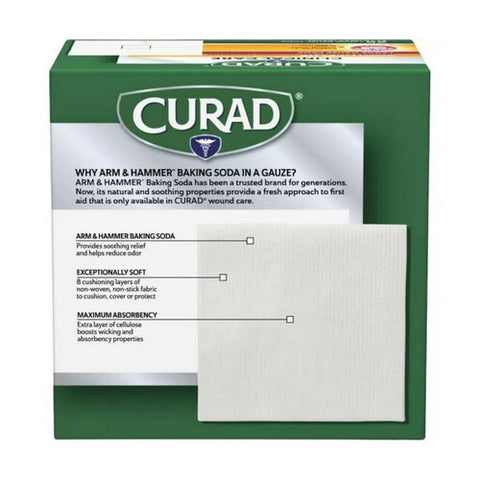 Curad, Sootheplus Large Gauze Pads, 25 Each