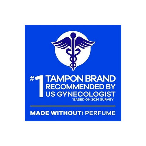 Tampax, Pearl Tampons Plastic Applicator Unscented Multi Absorbencies, 34 Each