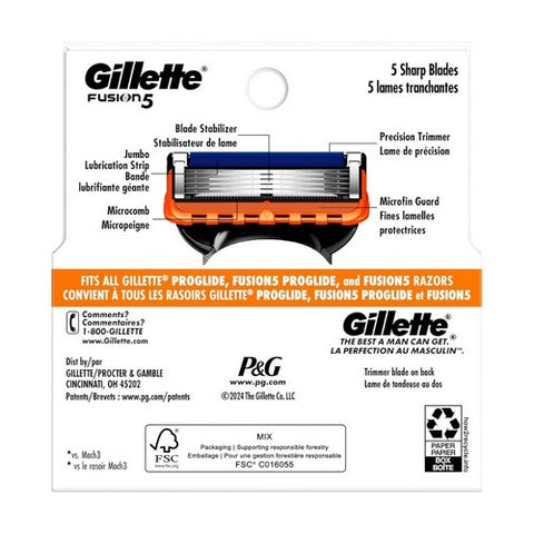 Gillette, Fusion Cartridges, 2 Each