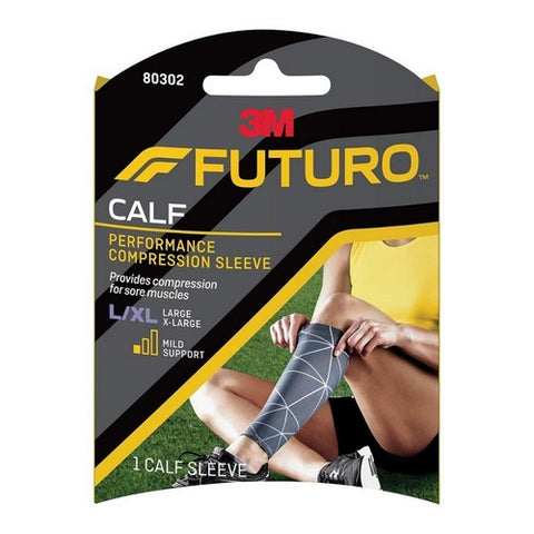 Futuro, Sport Performance Compression Calf Sleeve, 1 Each