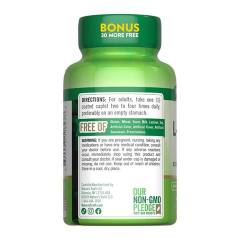 Nature's Truth, Vitamins L-Lysine, 500 Mg, 130 Tabs