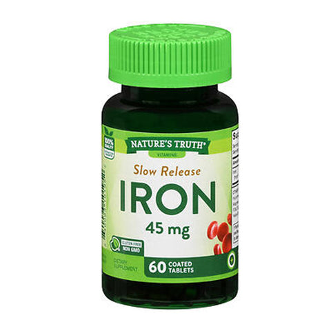 Nature's Truth, Iron, 45 Mg, 60 Tabs