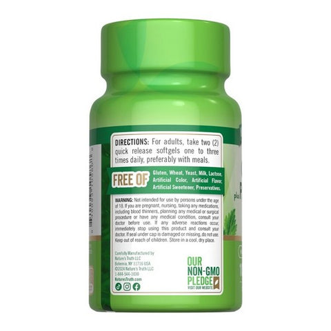 Nature's Truth, Odorless Garlic & Parsley, 100 Caps