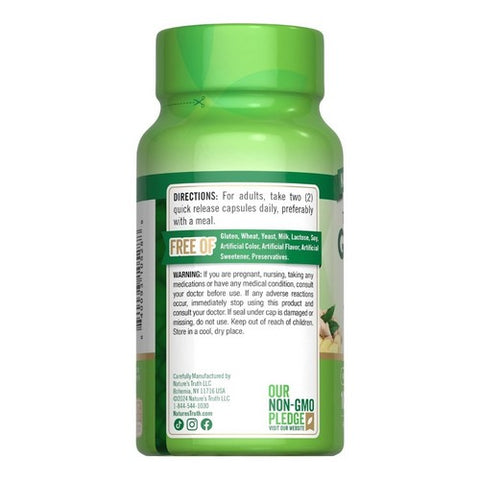 Nature's Truth, Ginger Root, 1500 Mg, 100 Caps