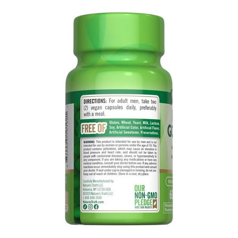 Nature's Truth, Natureýs Truth Horny Goat Weed With Maca Quick Release Capsules, 60 Caps