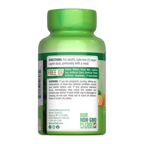 Nature's Truth, Vitamin C Plus Wild Rose Hips, 1000 Mg, 100 Tabs