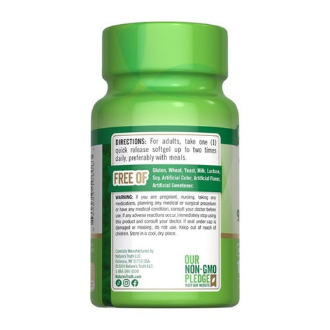 Nature's Truth, High Potency E Quick Release Softgels, 100 Caps