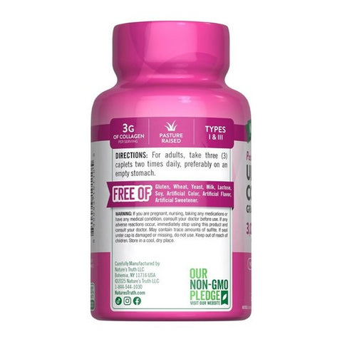 Nature's Truth, Hydrolyzed Ultra Collagen + C, 1000 Mg, 90 Caps