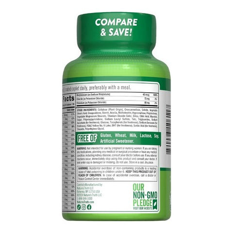 Nature's Truth, Abc Complete Vitamins And Minerals, 100 Caps