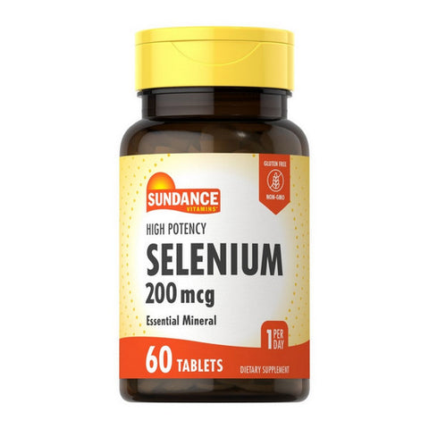 Sundance, High Potency Selenium, 200 Mcg, 60 Tabs
