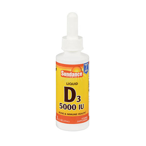 Sundance, Vitamin D3 Liquid, 5000 IU, 2 Oz