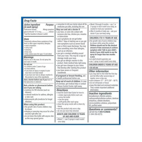 Flonase, Children's Sensimist Allergy Relief Spray, 0.2 Oz