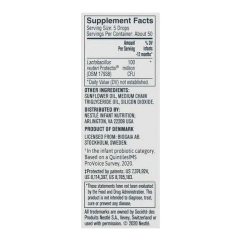 Nestle Usa, Gerber Soothe Probiotic Colic Drops Supplement, 0.34 Oz