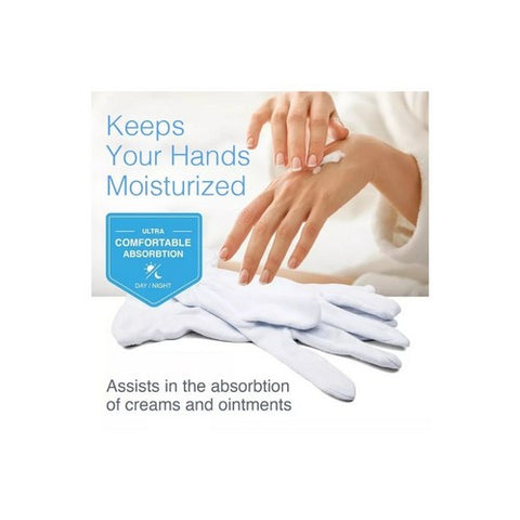 Cara, Cotton Gloves XL, 1 Pair