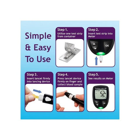 Contour, Blood Glucose Test Strips, 70 Each