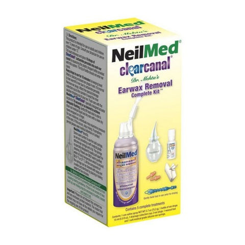 Neilmed, ClearCanal Earwax Removal Kit, 75 ml