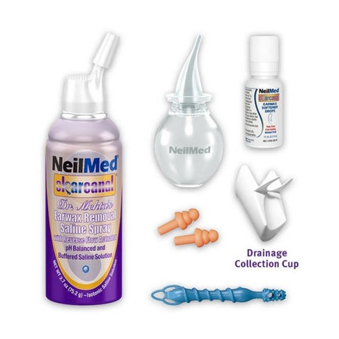 Neilmed, ClearCanal Earwax Removal Kit, 75 ml
