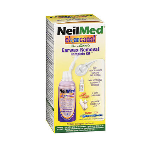 Neilmed, ClearCanal Earwax Removal Kit, 75 ml