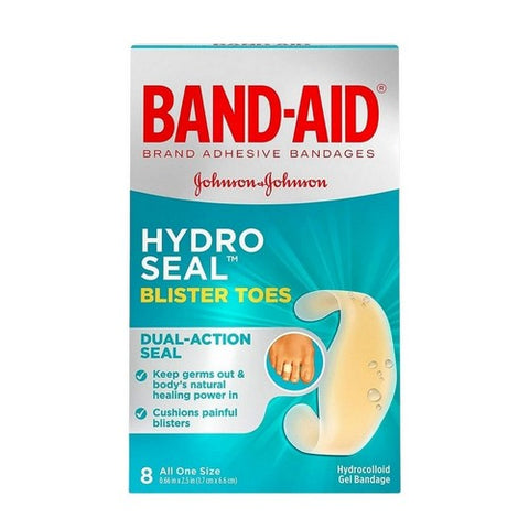 Band-Aid, Hydro Seal Blister Toes Hydrocolloid Gel Bandages, 8 Each