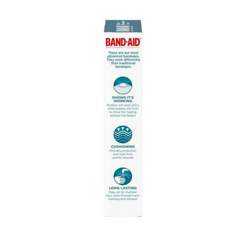 Band-Aid, Hydro Seal Blister Heels Hydrocolloid Gel Bandages, 6 Each