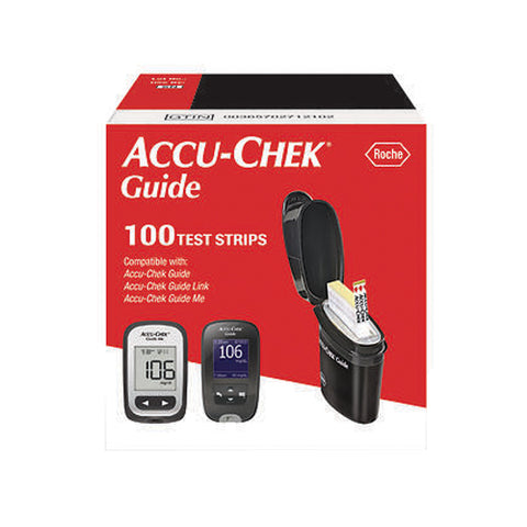 Accu-Chek, Guide Test Strips, Box Of 100