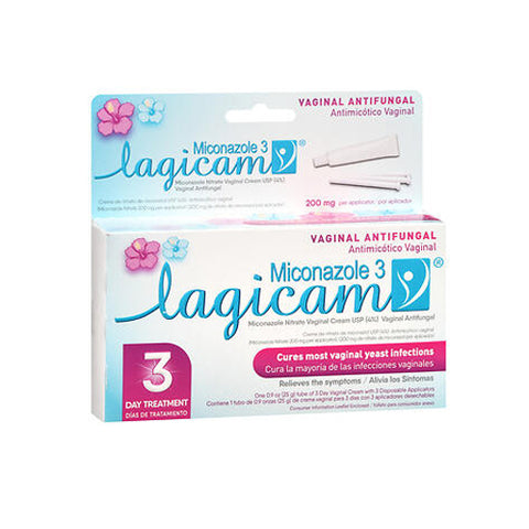 Lagicam, Miconazole Nitrate Vaginal Cream, 0.9 Oz