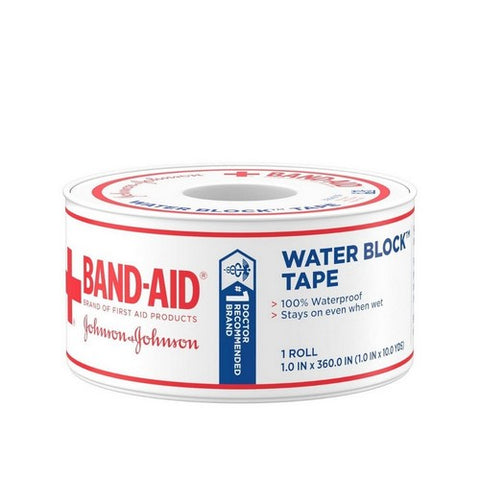 Band-Aid, Water Block Tape 1 Inch X 10 Yards, 1 Roll