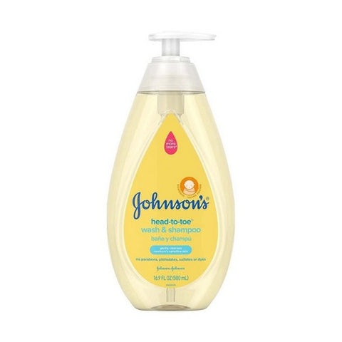 Aveeno, JOHNSON'S Head-to-Toe Wash & Shampoo, 16.9 Oz