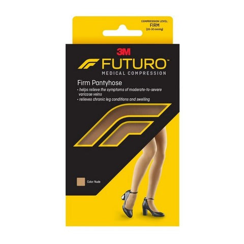 3M, Futuro Medical Compression Firm Pantyhose Nude Plus, 1 Each