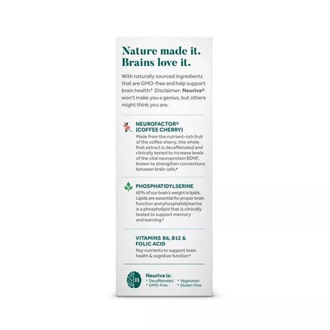 Neuriva Plus, Schiff Neuriva Capsules Plus, 30 Caps