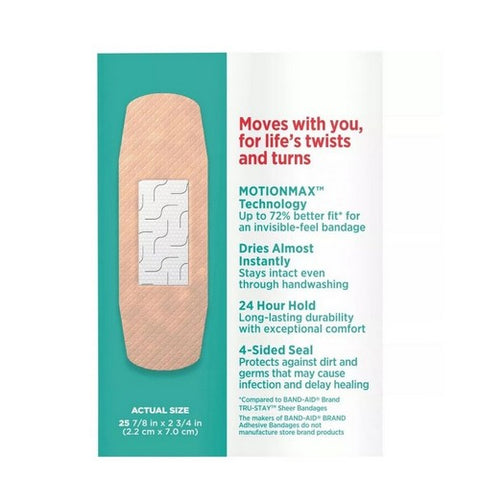 Band-Aid, Skin-FlexBandages, 25 Each