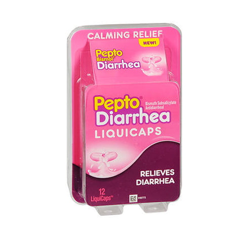 Pepto-Bismol, Antidiarrheal LiquiCaps, 12 Caps