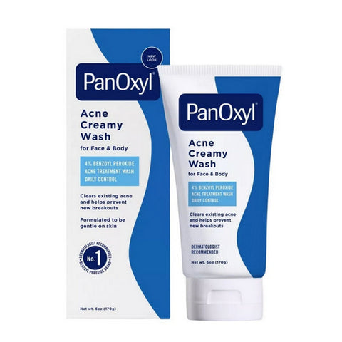 Panoxyl, Acne Creamy Wash Daily Control, 6 Oz