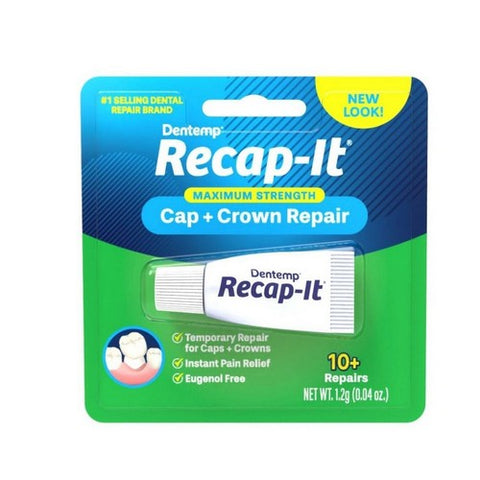 D.O.C., Recapit Loose Cap Dental Repair, 1 Each
