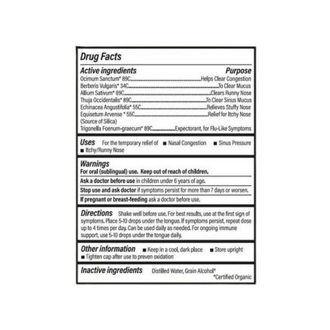 Forces of Nature, Sinus Maximum Strength, 10 ml