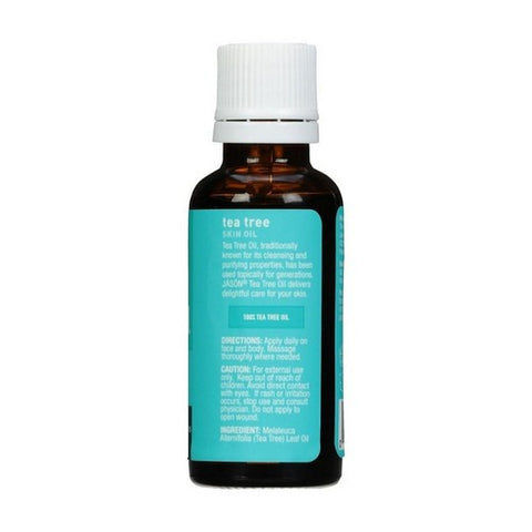 Jason Natural Products, Tea Tree Oil, Pure Natural Skin Oil, 1 FL Oz