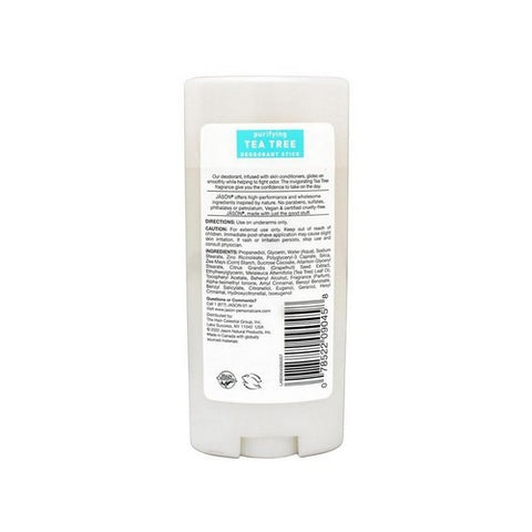 Jason Natural Products, Deodorant Tea Tree Oil, TEA TREE OIL STIK, 2.5 OZ
