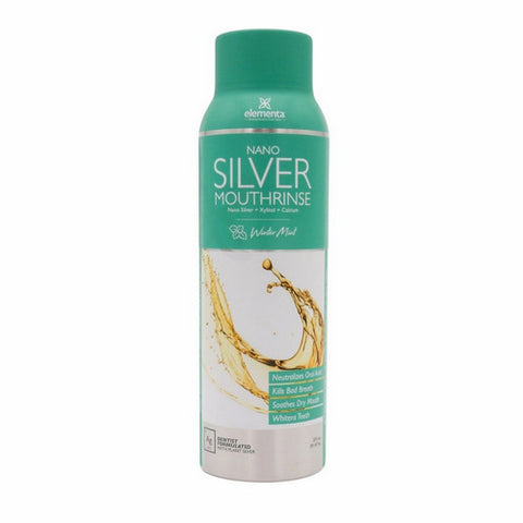 Elementa Silver, Wintermint  Mouth Rinse, 20 Oz