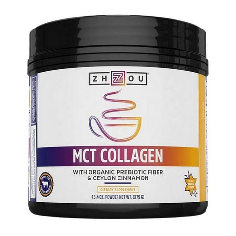 Zhou Nutrition, MCT Collagen, 13.4 Oz