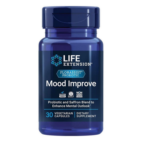 Life Extension, Florassit Mood Improve, 30 caps