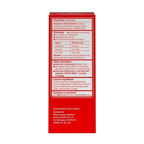 Sudafed Pe, Children's Nasal Decongestant Liquid Berry, 4 Oz