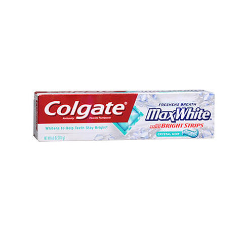 Colgate, Toothapste Max White Crystal Mint, 6 Oz