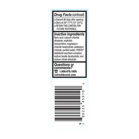 Refresh, Optive Gel Drops Lubricant, 10 ml