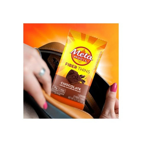 Metamucil, Meta Mucil Fiber Thins Chocolate, 24 Count
