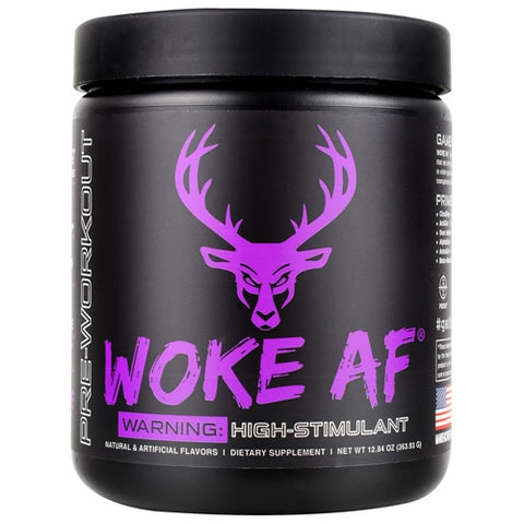 Bucked Up, Pre-Workout Work AF, Grape Gainz 12.84 Oz