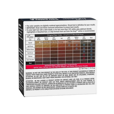 Light Mountain, Natural Hair Color and Conditioner, Black 4 Oz