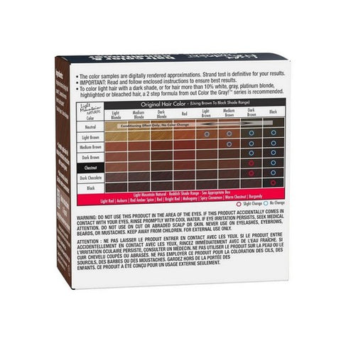Light Mountain, Haircolor, Chestnut 4 Oz