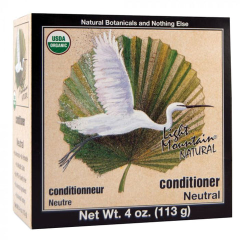 Light Mountain, Natural Hair Color and Conditioner, Neutral 4 Oz